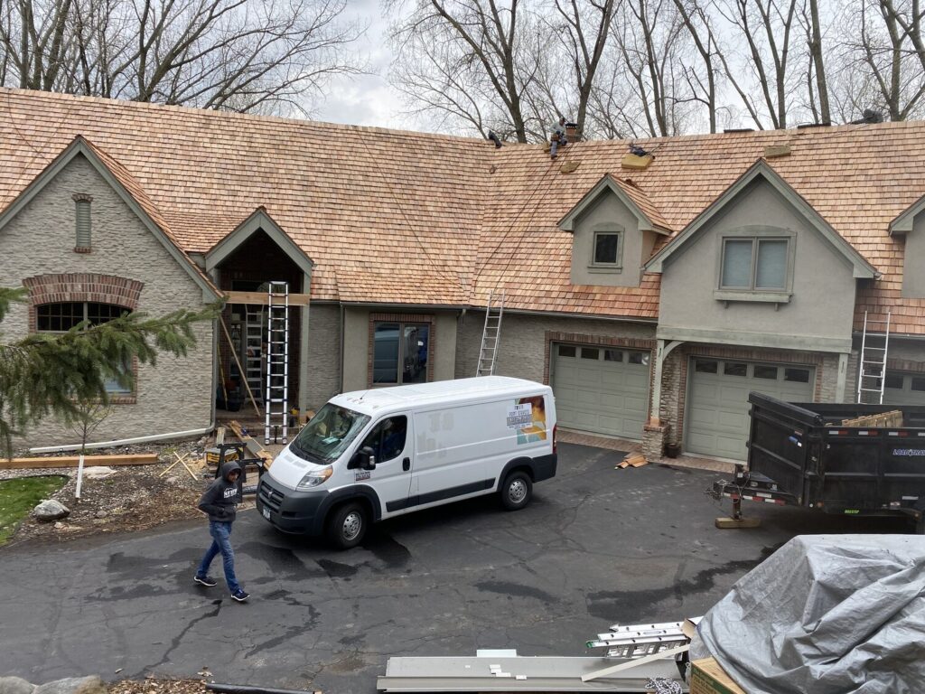 working on roofing lakeville mn